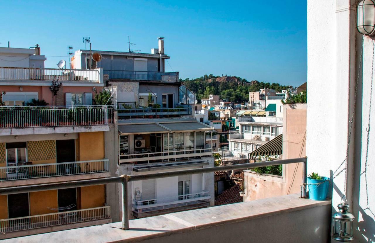 5Th Floor Apartment With Balcony Афины Экстерьер фото
