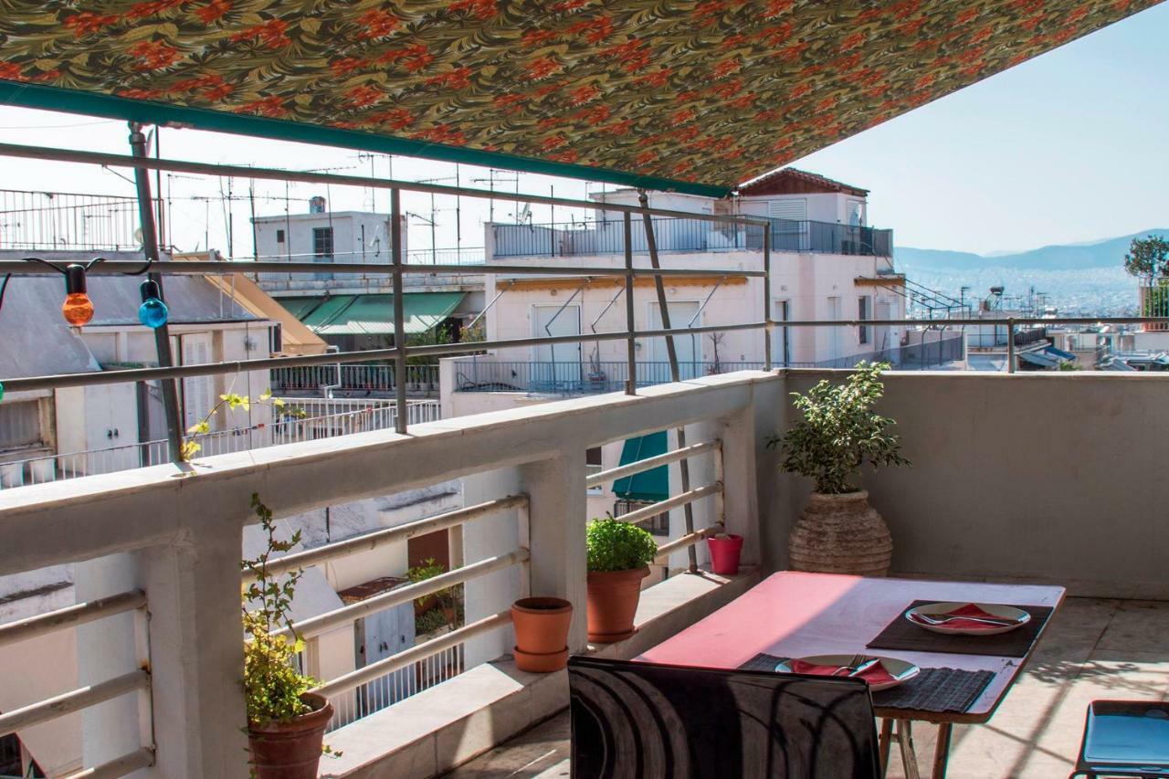 5Th Floor Apartment With Balcony Афины Экстерьер фото